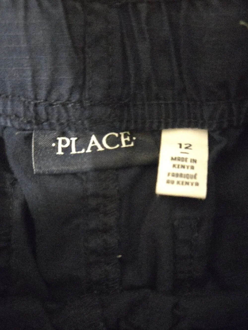 The Childrens Place Boys Navy Cargo Shorts